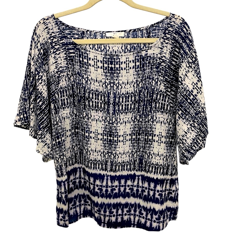 Tye Dyed Top Bohemian Womens Small Petite by BLL New York‎